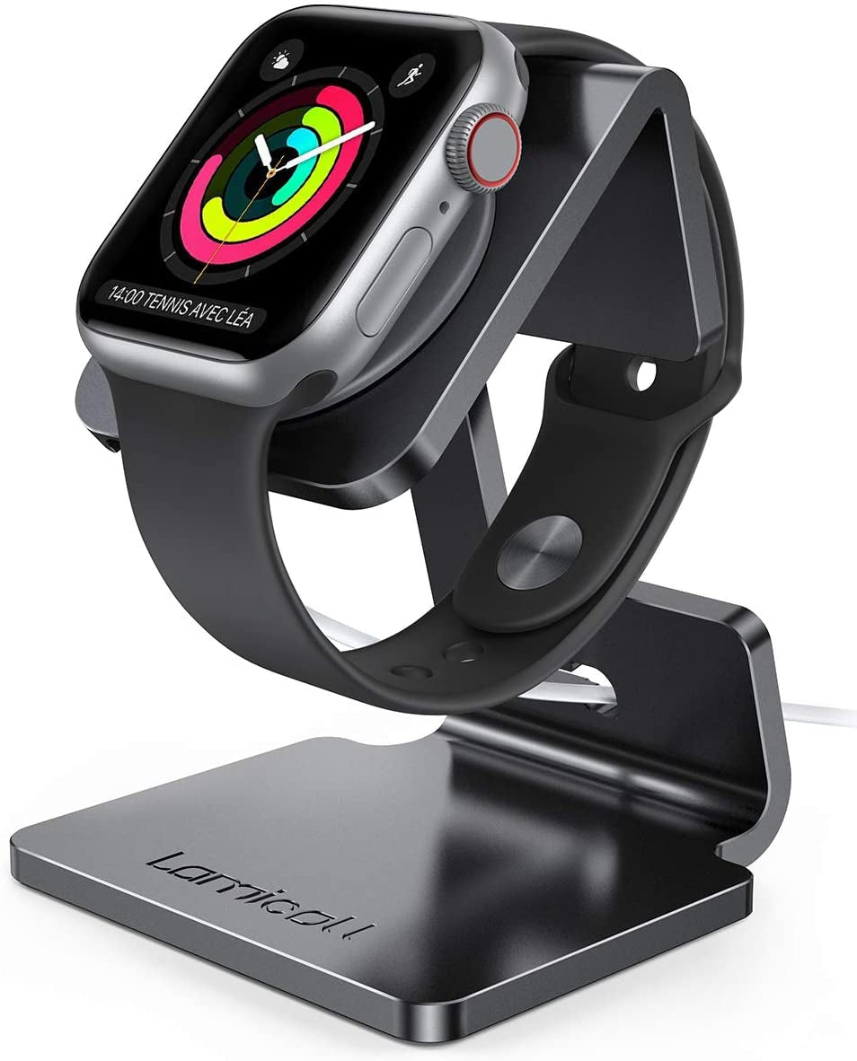 Watch Stand for Apple Watch Magnetic Fast Charger - Desk Charging Stand Holder Dock for Apple Iwatch Series SE3 SE2 Ultra 3, Series 11 10 9 8 7 6 5(49Mm 46Mm 45Mm 44Mm 42Mm 41Mm 40Mm 38Mm)